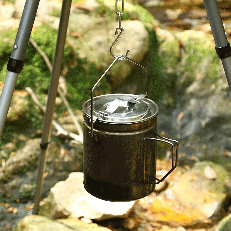 Antarcti Stainless Steel Billy Pot | 1.2L - Image 6