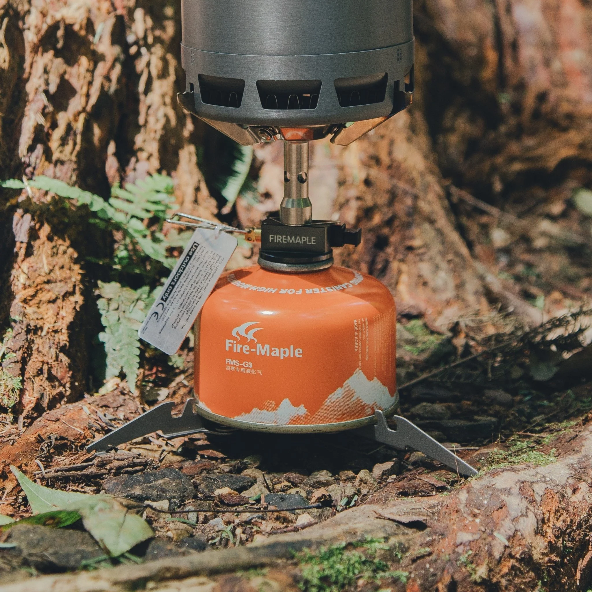 ASH Titanium Gas Canister Stand - Image 4