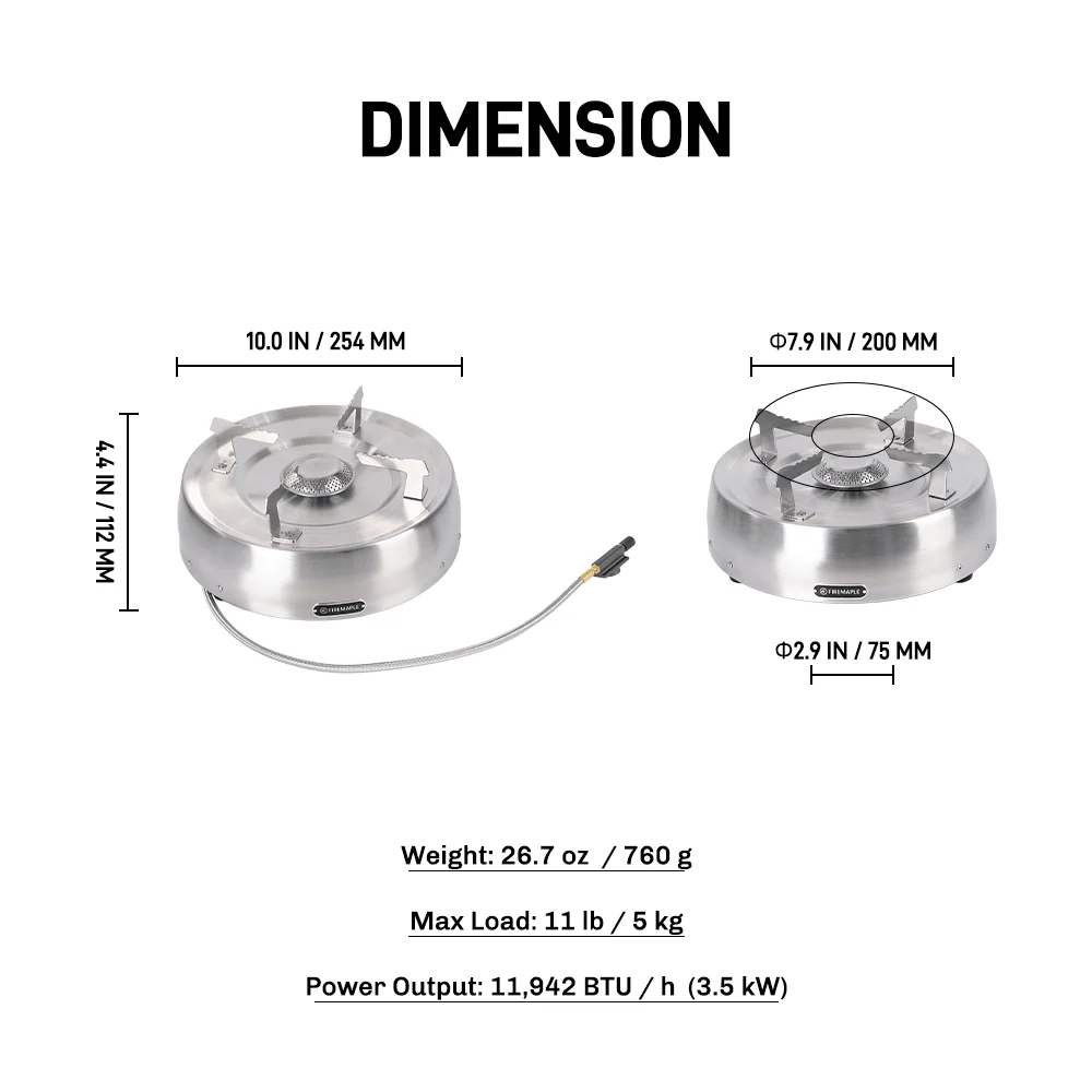 Disc Remote Camping Stove - Image 12