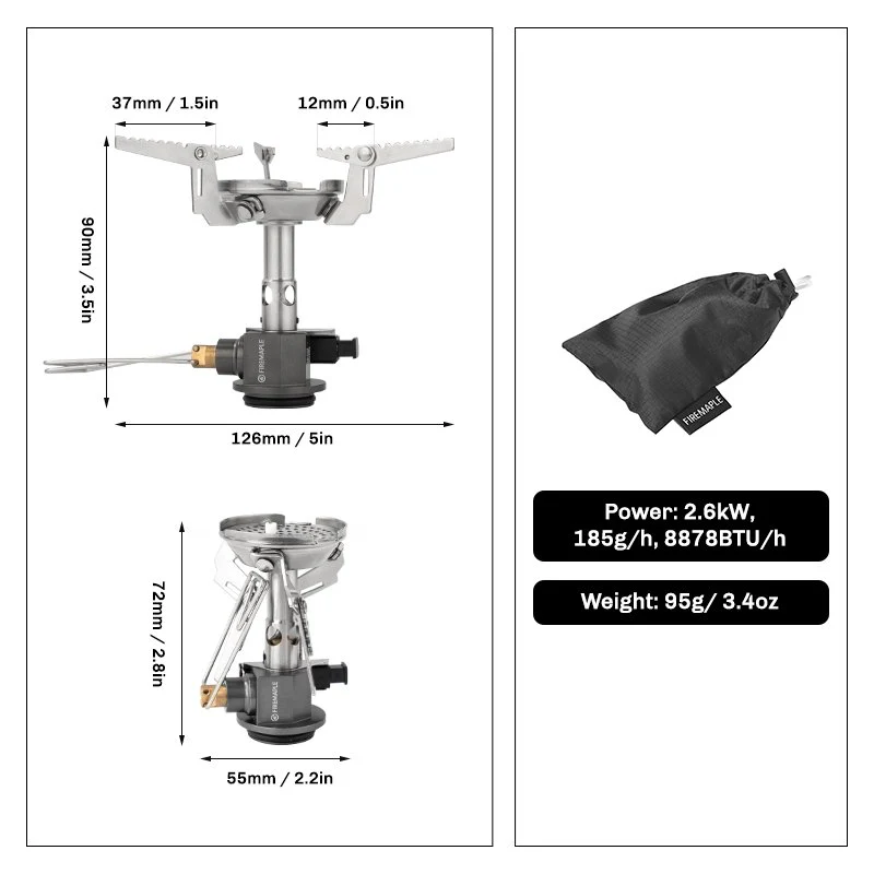 GreenPeak II Gas Stove | Pressure-regulator - Image 7