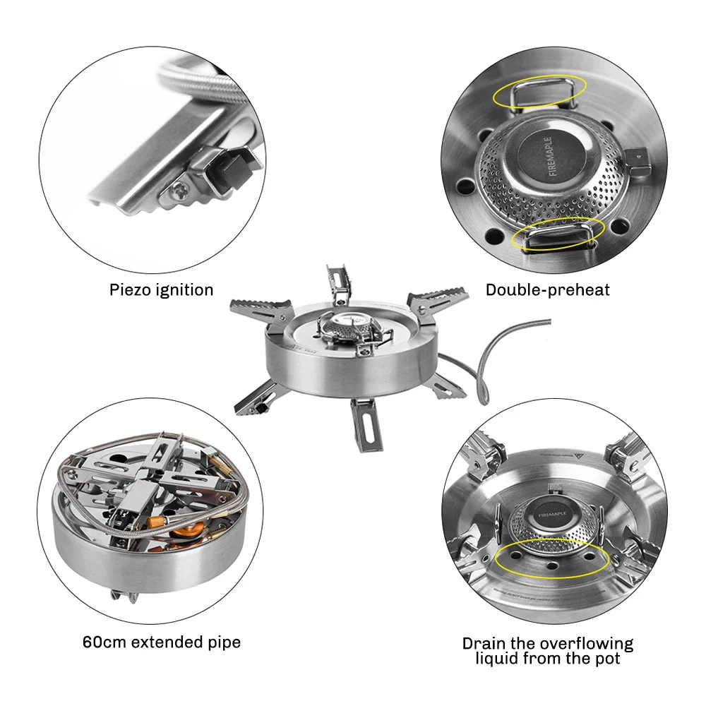 Saturn Gas Stove with Preheat Tube - Image 7